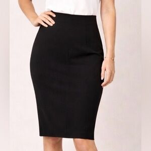 Victoria's Secret Classic Black Pencil Skirt
